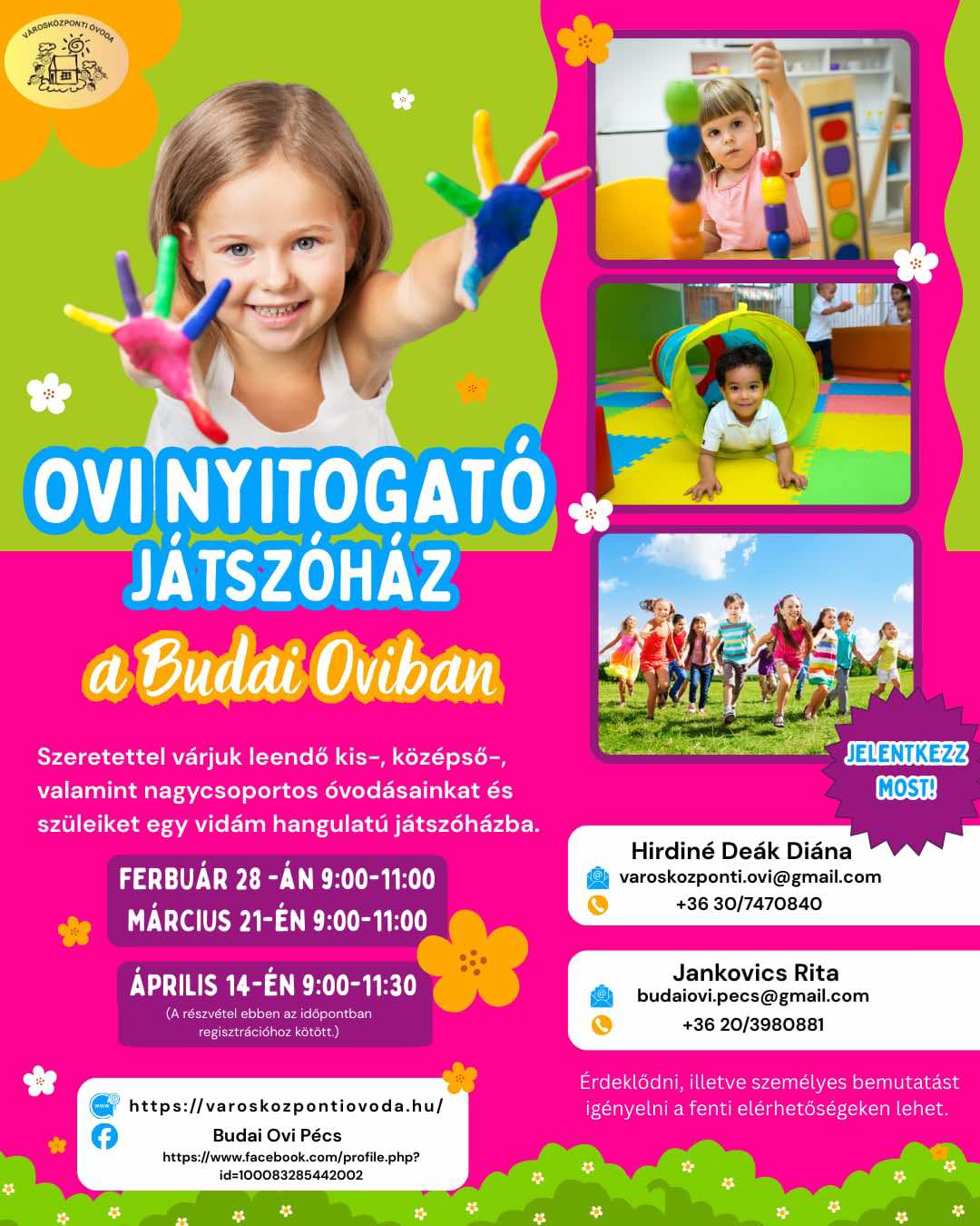 Óvodanyitogató Budai ovi